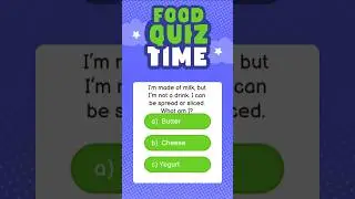 Can You Solve These Delicious Food quiz? 🍕🍪 #shorts