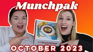 Munchpak | Unboxing & Tasting | October 2023