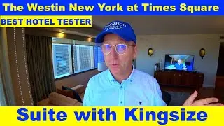 Westin New York at Times Square Suite (Review & Tour of Room) The Hotel Inspector #hotelinspector