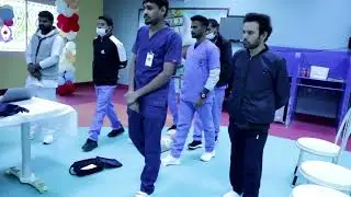 دورة الاسعافات الاولية المقامة في مركز التأهيل الشامل ببريدة بتاريخ 31/12/2022م