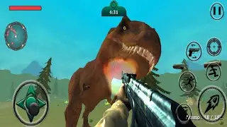 Dinosaur Hunter Sniper Shooter - Android Gameplay Part 2