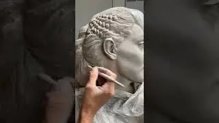 Braided Hair Sculpting Process