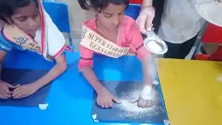 #Magical#Hand Shadow Show with#Flour #Creative#Art #Mesmerizing Visuals#🌈#Stunning Effect#ecce 