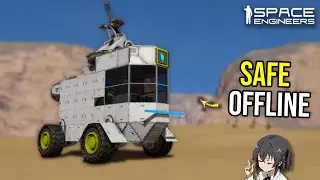 This Trick Keeps Small Rover Safe From Offline Raid, Space Engineers