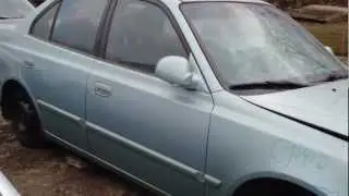 2004 Hyundai Accent Auto Parts Inventory Standard Auto Wreckers CP412