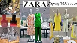 ZARA Spring Collection MAY 2019 Fashion - Shoes * Bags * Ladies Wear * Perfumes