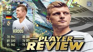HIS 5⭐ WF IS AMAZING! 😍 - 93 FLASHBACK KROOS PLAYER REVIEW! - FIFA 21 ULTIMATE TEAM