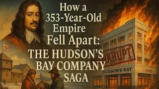 How a 353-Year-Old Empire CRASHED: The Wild Fall of Hudson&rsquo;s Bay Company! 🦫💥@Mightypodcast