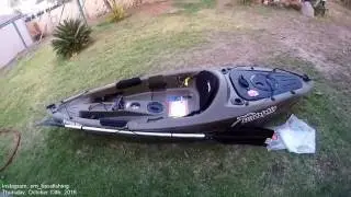 Bass Fishing Kayak: Sundolphin Journey 10ss Fishing Kayak