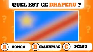 Trouve les 50 Drapeaux Flout&eacute;s 🇫🇷 Quiz Drapeaux