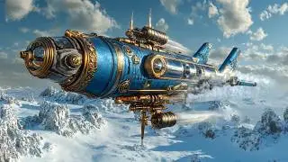 The Ice People of Madar - AI ANIMATED STEAMPUNK | #HailuoAI #KlingAI