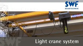 Light crane systeme ProfileMaster as work station crane - Load capacity 2 to, radio remote control