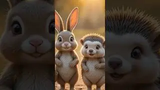 The Rabbit and the Hedgehog | Moral Story for Kids #morallesson #bedtimetales #kidsstory