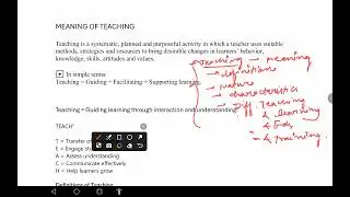 Teaching Aptitude theory class-1#teaching -meaning, nature, characteristics,teachingexams 