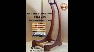 Stringed Instrument Stands Maker / Custom Woodworking / Any Hand stringed Instrument #moswoodworking