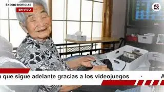 Abuelita de 100 a&ntilde;os afirma que sigue adelante gracias a los videojuegos