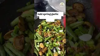 Stir Fry Mushrooms French Beans