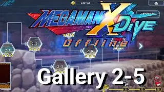MegaMan X Dive Offline Gallery 2-5 (all Hidden Elements locations)