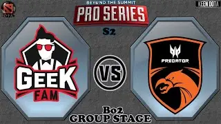 GEEKFAM vs TNC  -  BTS Pro Series Season 2 - SEA DOTA 2