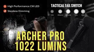Thrunite Archer Pro - Powerful Waterproof Shockproof 1022 Lumen flashlight torch