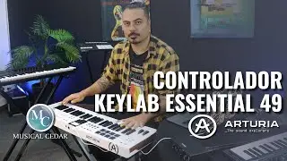 Controlador Arturia Keylab Essential 49 MK3 con Andrés Silva