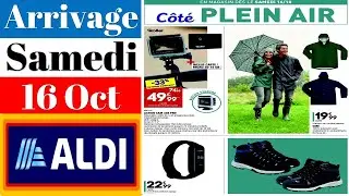 Catalogue Aldi France 💙 Arrivage Samedi 16 Octobre 2021 #Aldi💖👇💛
