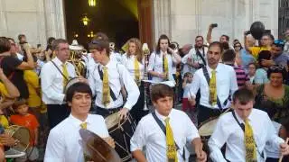 Tradiband tocant l'Amparito Roca. Pregó Sta  Tecla