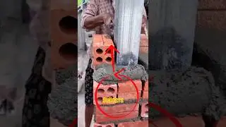 Fast Bricklaying Technique &mdash; Efficient Method Used by Professional Builders.