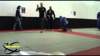 1 u68 White Belt   Match 1   Andrew Beattie (Stealth BJJ) vs  Kamy Khan (FCPC)