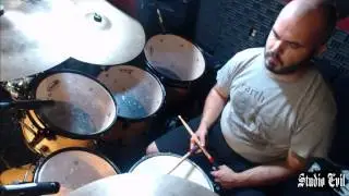 Drum Tracking Live @ StudioEvil!!