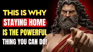 Why Staying Home Is the MOST Powerful Thing You Can Do | Stoic Philosophy - Stoicism