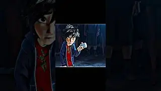 Hiro Crazy Robot Fight scene ☠️🔥| Big hero 6 edit | #edit #shorts #animation #bighero6 #caketraining