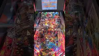 Deadpool Pinball at Up-Down Birmingham. #Pinball #arcade #Deadpool #birmingham
