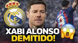 &ldquo;XABI ALONSO &Eacute; DEMITIDO! REAL MADRID SURPREENDE O MUNDO DO FUTEBOL 😱⚡&rdquo;
