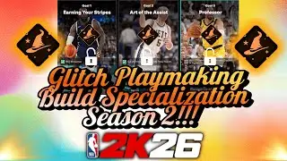 ESSE GLITCH PLAYMAKING EST&Aacute; DOMINANDO a SEASON 2 do NBA 2K26 &ndash; VEJA COMO FAZER!