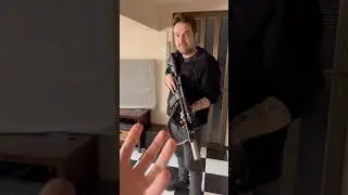 Un amigo prueba mi r&eacute;plica de airsoft de GAS - UMAREX HK416A5 GBB