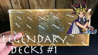 YuGiOh Legendary Decks 1 Opening! Straight Up Nostalgia And Heat!