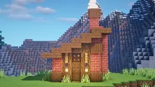 Minecraft Small Brick House toturial | Minecraft :)