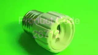 E26/E27 male to GZ10 female converter adapter UL  Product Code 26712