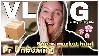 Μια απλή μέρα στο νησί | Αρρωστήσαμε | PR unboxing & supermarket haul 🛍 