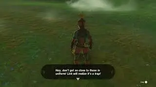 When you try to pick up a mighty banana as a Yiga | Legend of Zelda: Tears of the Kingdom