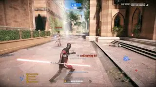 Got a Tough Theed match for the droids! Galactic assault (Darth Maul) - Star Wars Battlefront 2