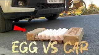 Car Vs Egg ||  Result Shocking 🤯🤯|| #egg#car  #experimet #viralvideos #funny #rajanexperiment #
