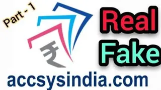 Accsysindia Scam || Real or Fake || Awareness || Company Profile plan Review || PH : 9042423406.