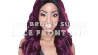 REQUESTED Brown Sugar Human Hair Blend Seamless Lace Wig - BS502 PARIS --/WIGTYPES.COM