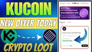 Kucoin New Offer Today | web3 wallet airdrop Explained By Zeebhai YT