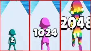 2048 Clash 3D - Gameplay Walkthrough