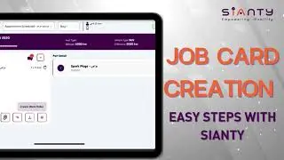 How to Create a Job Card in Sianty &ndash; Step-by-Step Guide