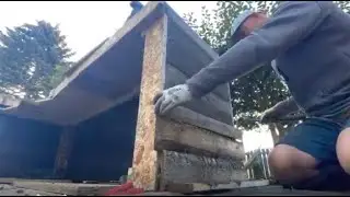 WATERFALL CONCRETE OUTDOOR ISLAND!!! - FULL BUILD