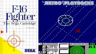 F-16 Fighting Falcon (F-16 Fighter)/ Sega Master System RGB/ RetroTink 5x Pro
